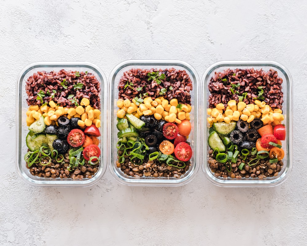 Protein-centered plate